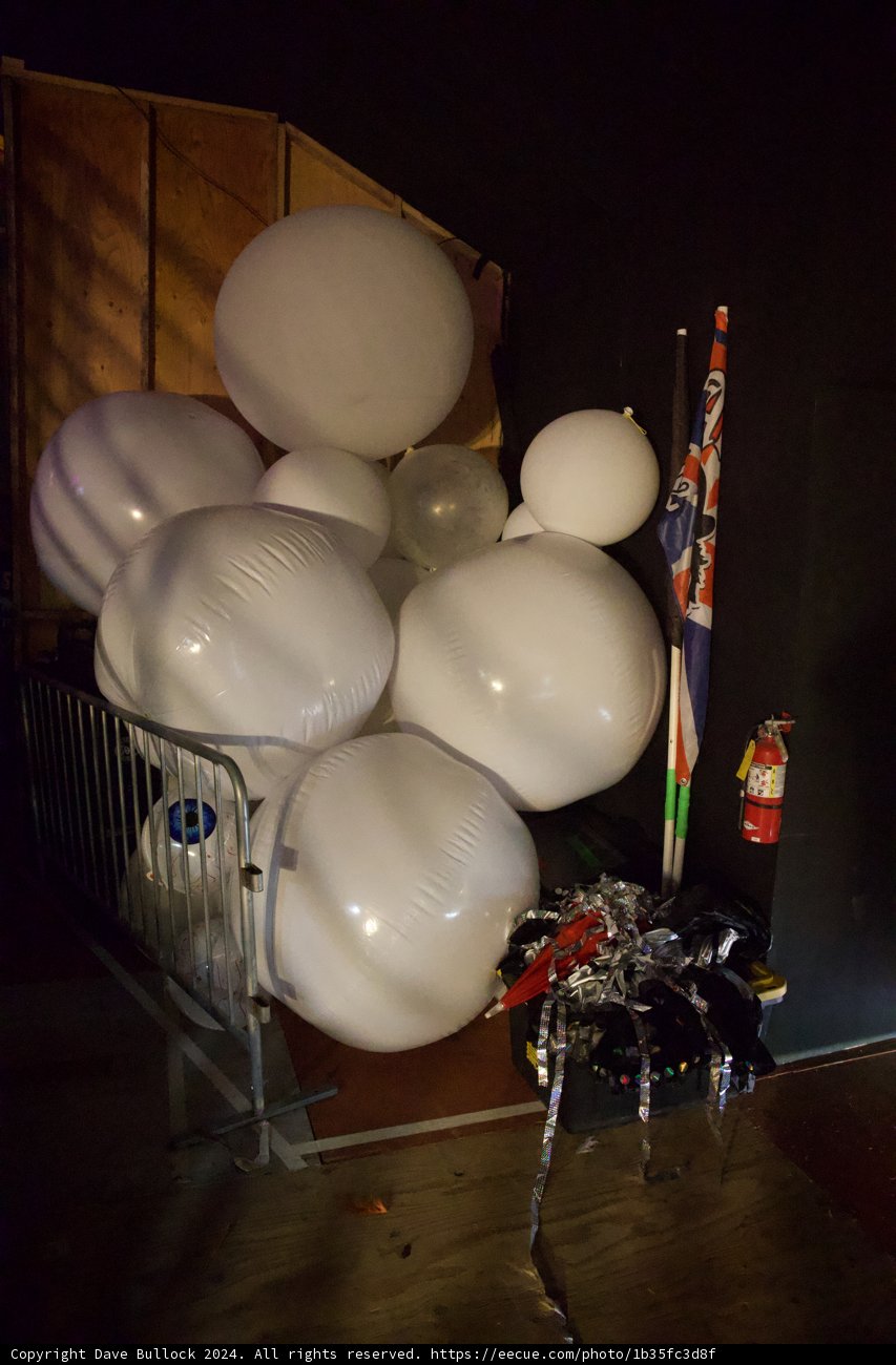 Backstage Balloons at Coachella 2024