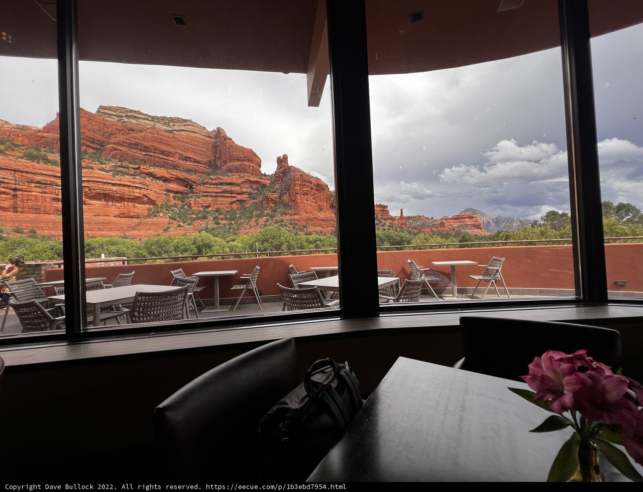 Dining with a View of Red Rocks