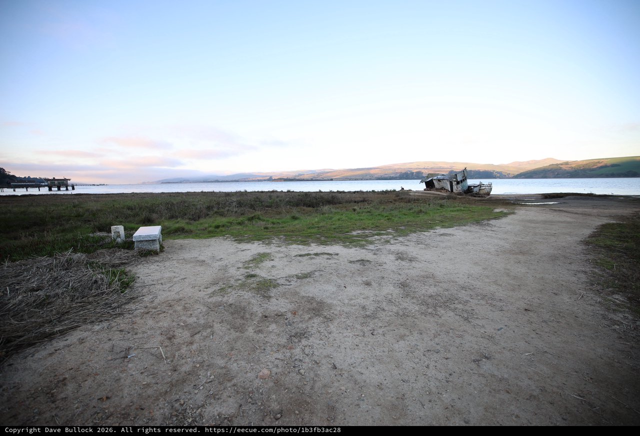 Tranquil Dawn at Drakes Beach Boat Launch