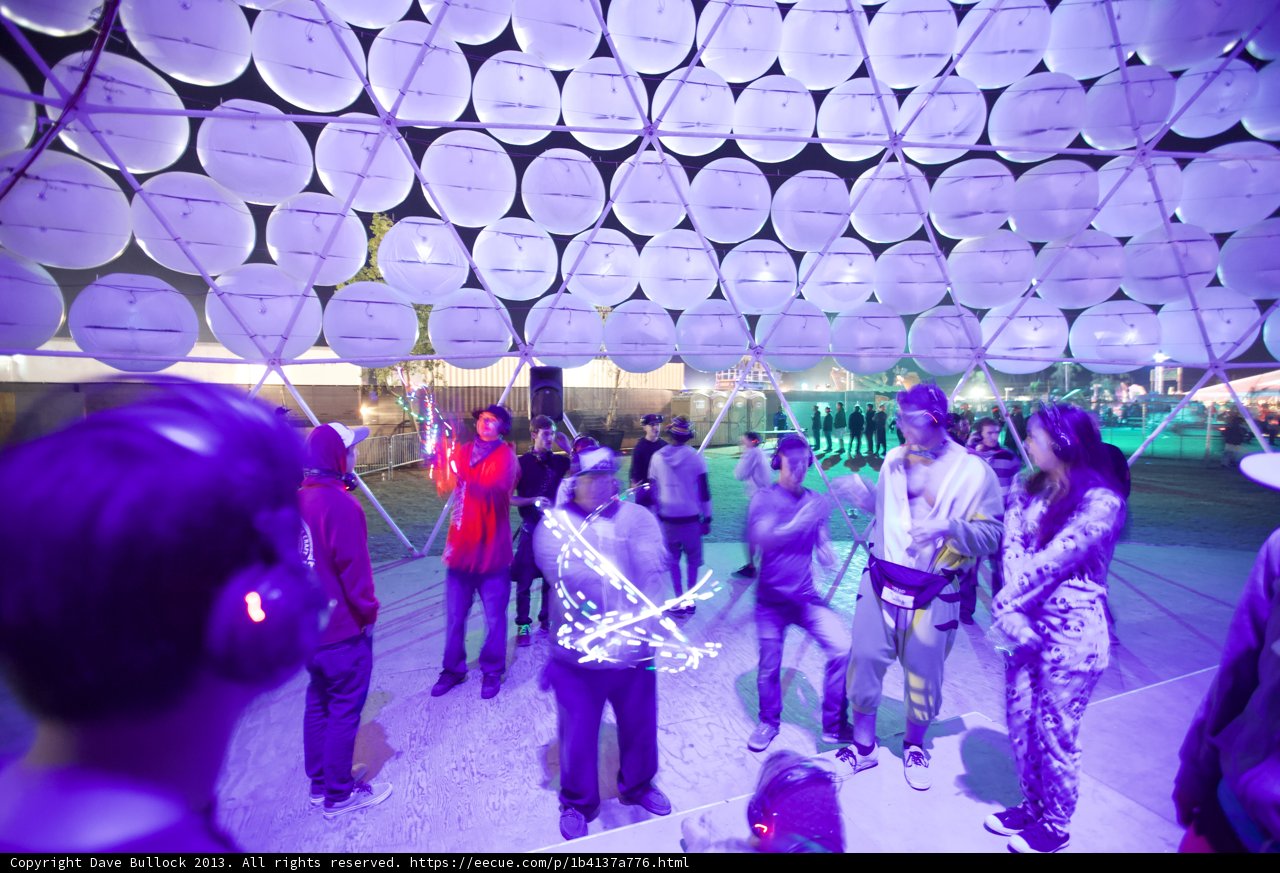 Purple People Party in the Dome