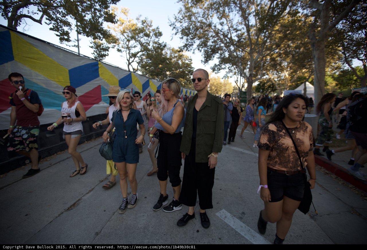 Festival Couple and Crowd