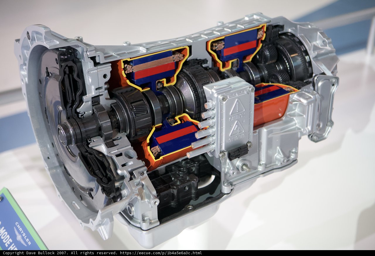 Transmission Display at LA Auto Show