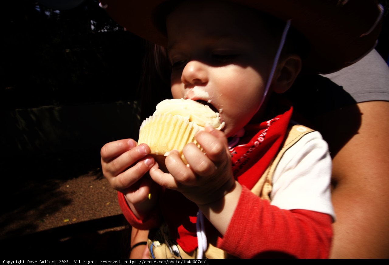 Wesley's Cowboy Adventure on His First Birthday