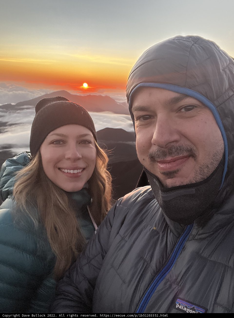 Summit Selfie in Haleakalā National Park