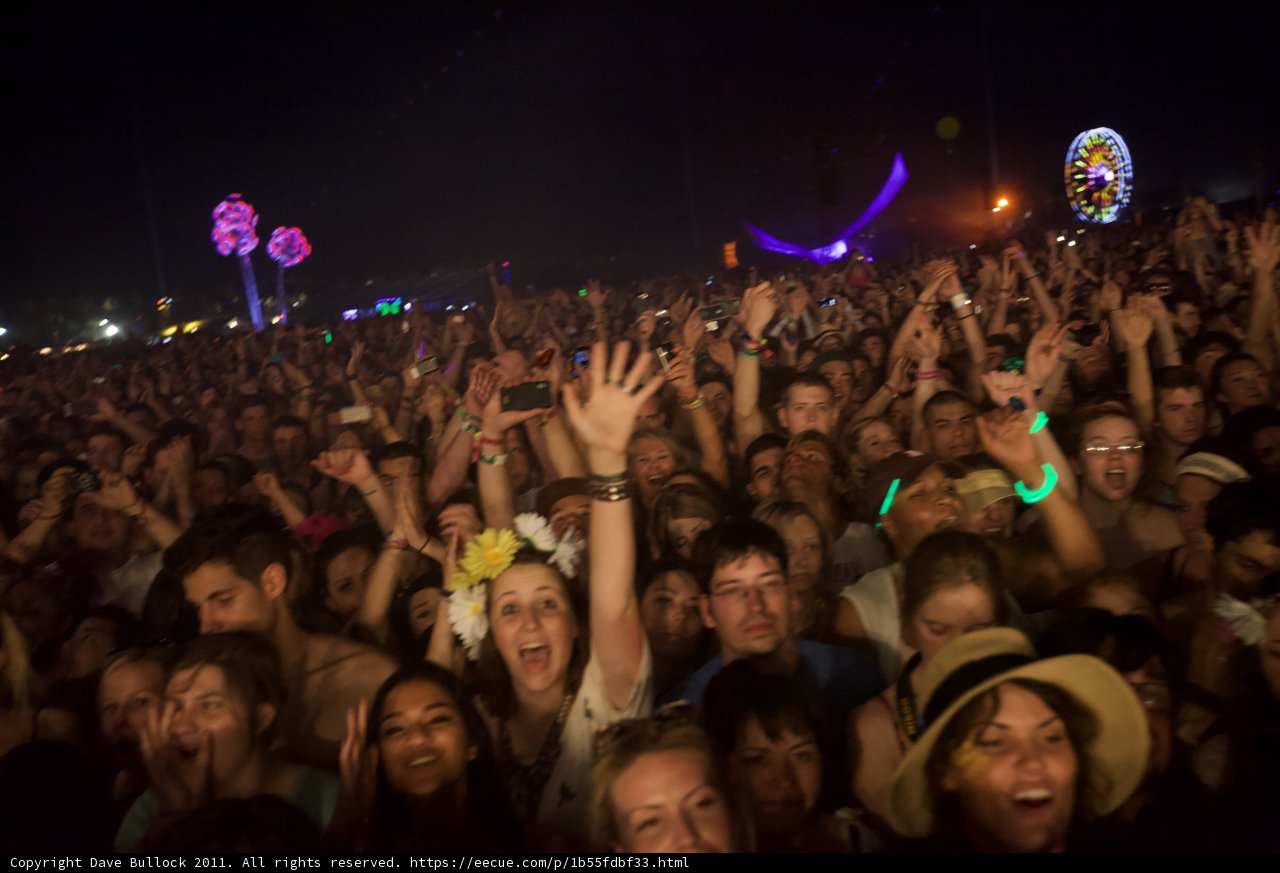 Hands Up in the Night Sky