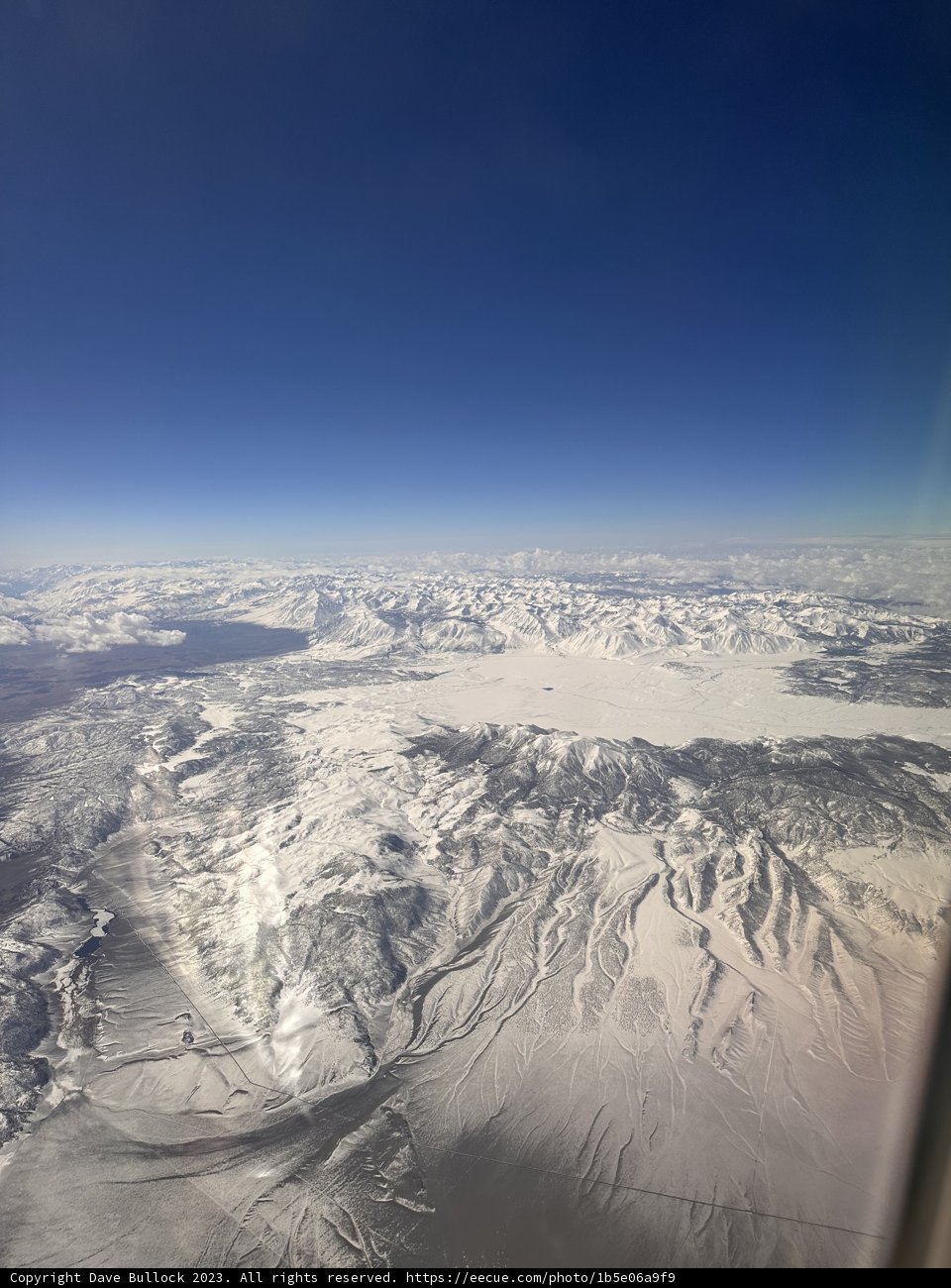 Serene Snowscapes: Aerial Majesty over Dixie National Forest