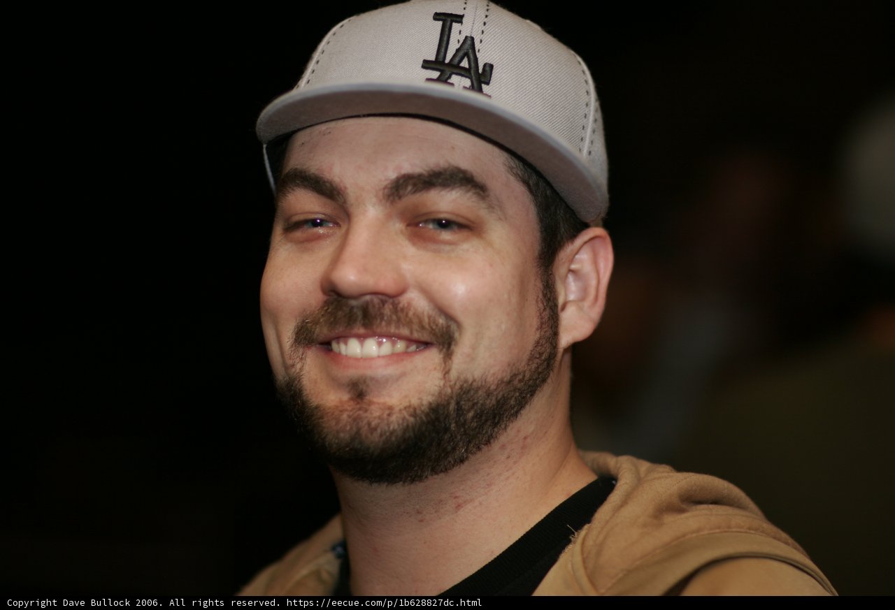 Smiling Michael Z in Baseball Cap and Beard