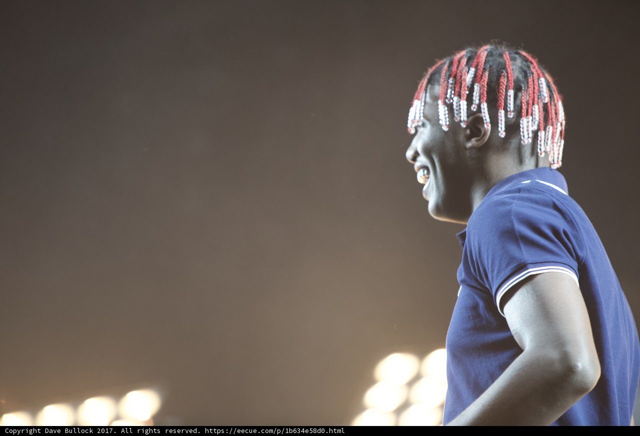 Dreadlocked Performer at Coachella