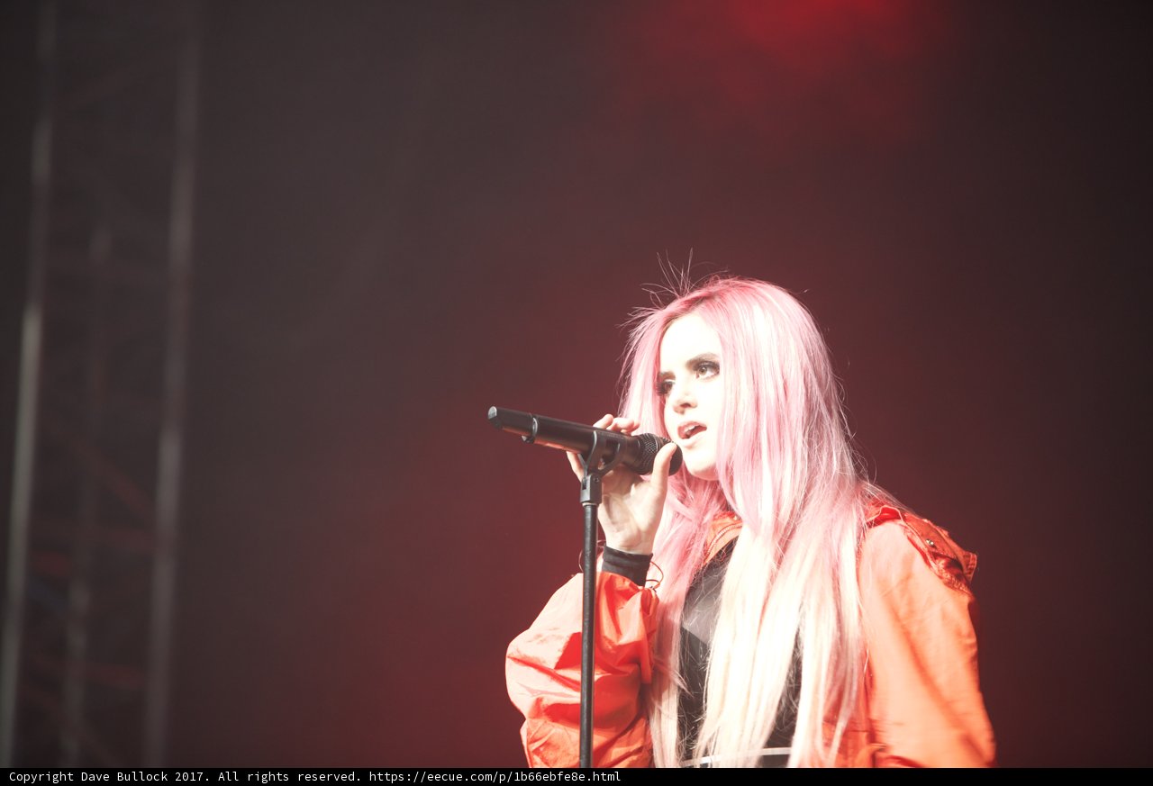 Pink-haired Songbird Rocks the Stage