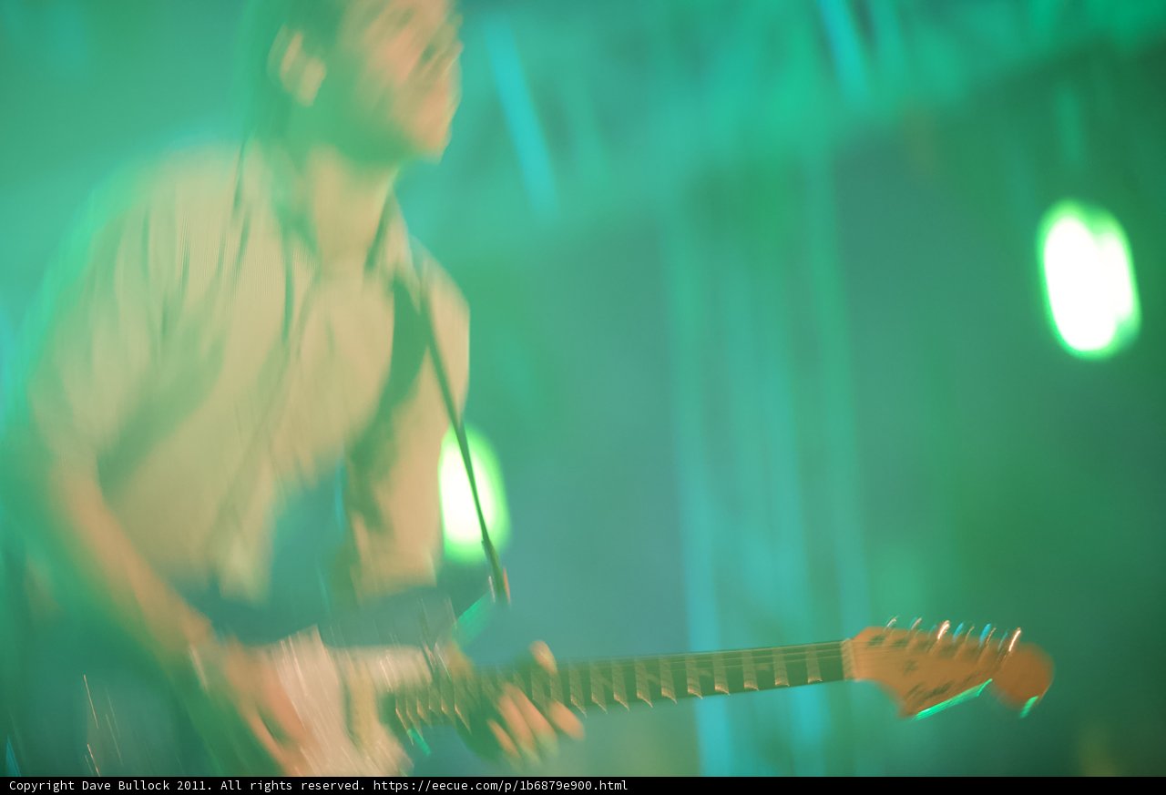 Rocking Out Under the Green Lights