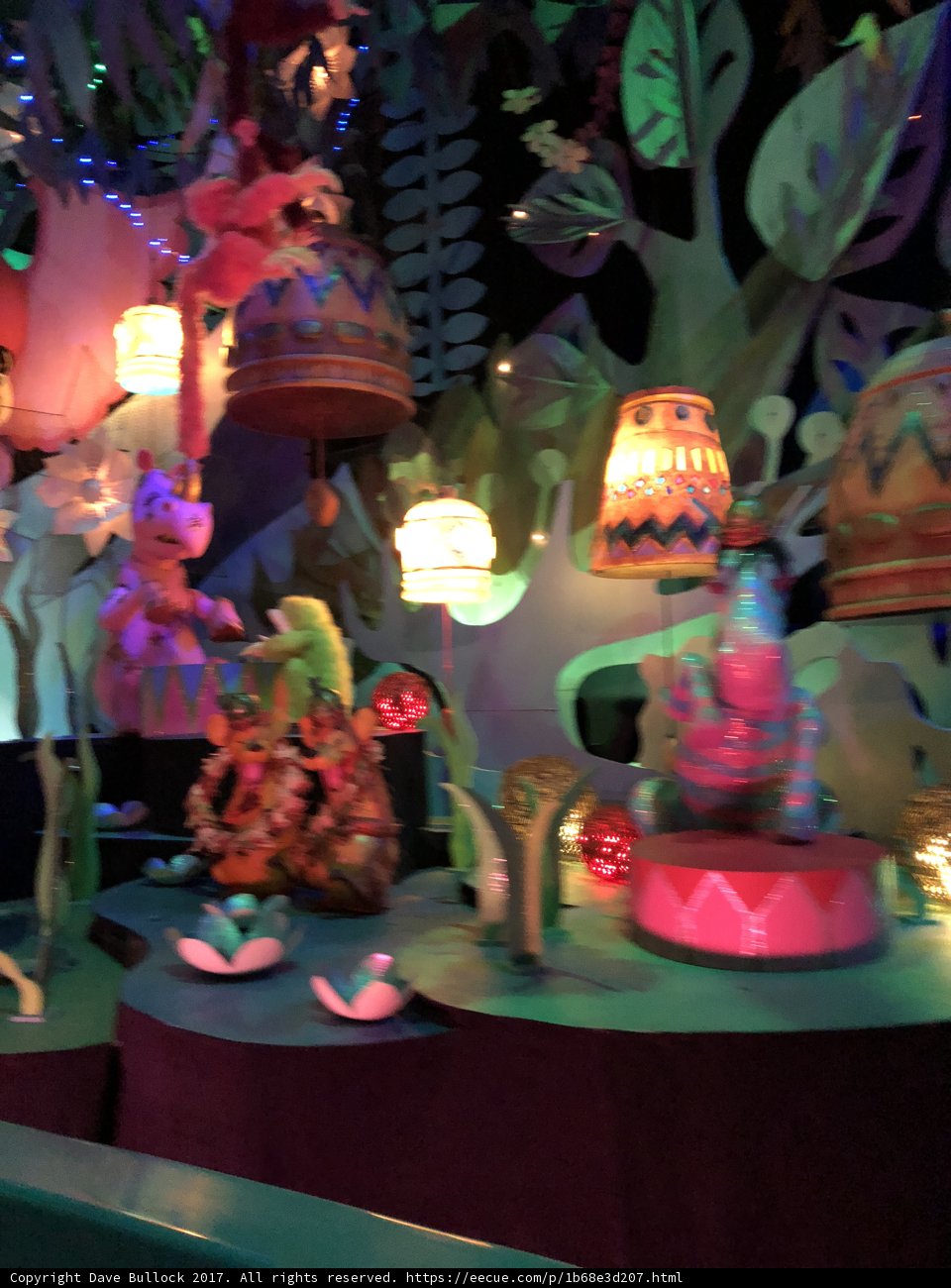 A Festive Illumination in Disneyland