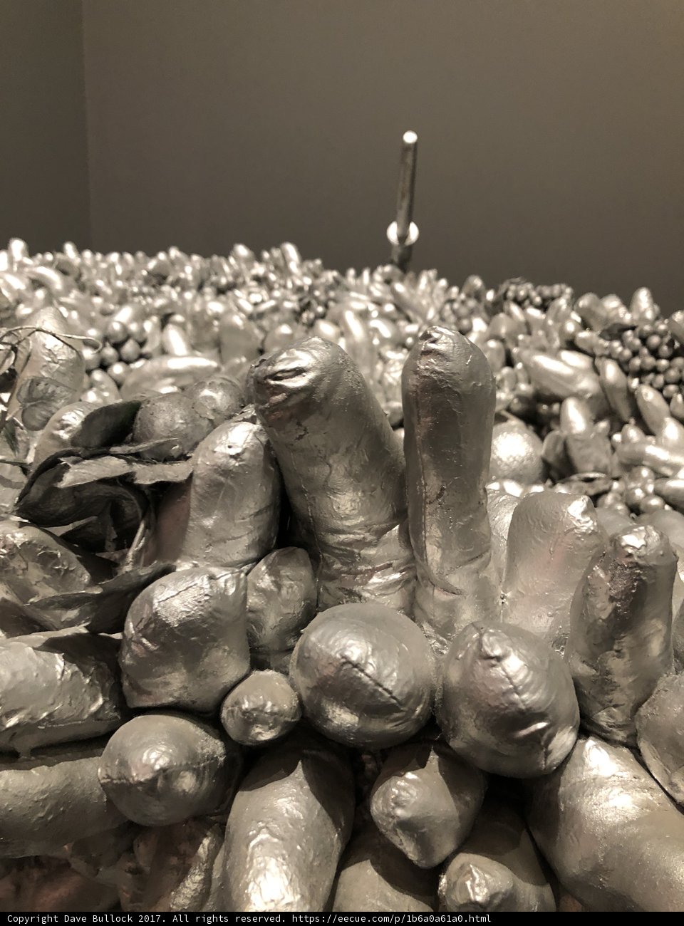 Shimmering Silver Spheres