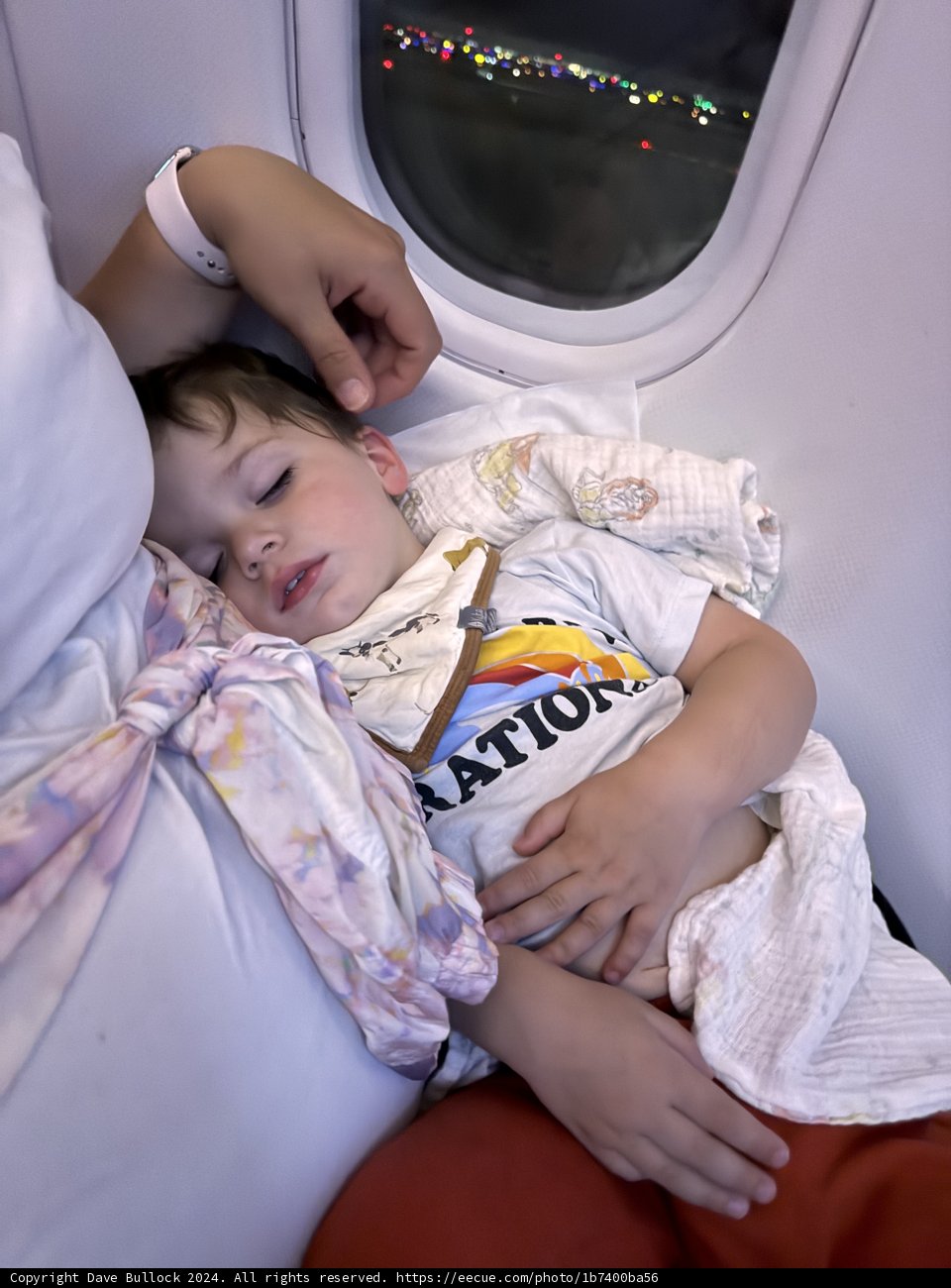 Cozy Slumber on a Flight