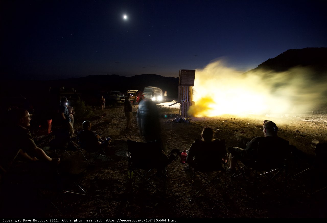 Rocket Launch Spectators