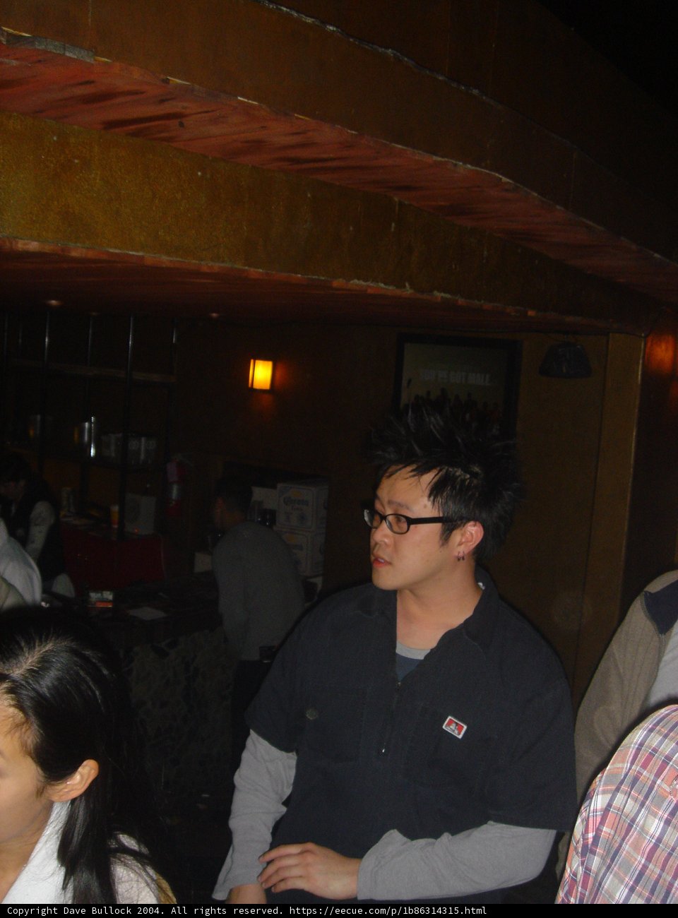 Nightlife at the Bar Counter