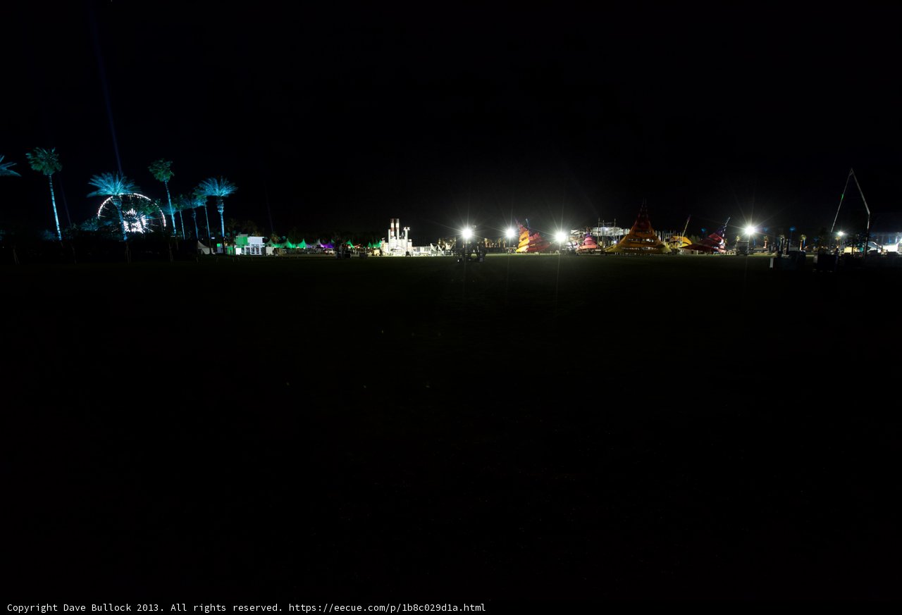 Nighttime Illumination in Altadena's Park