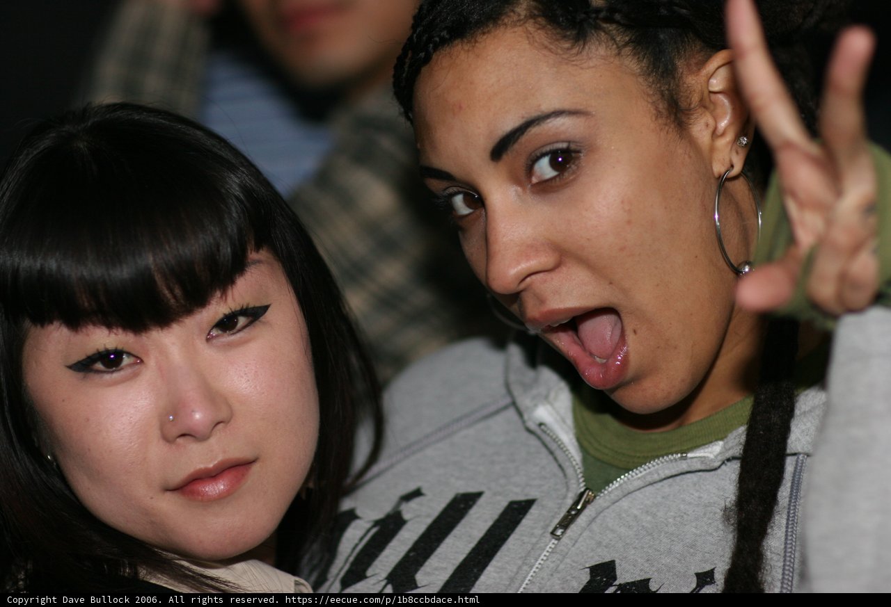 A Trio of Black-Haired Beauties