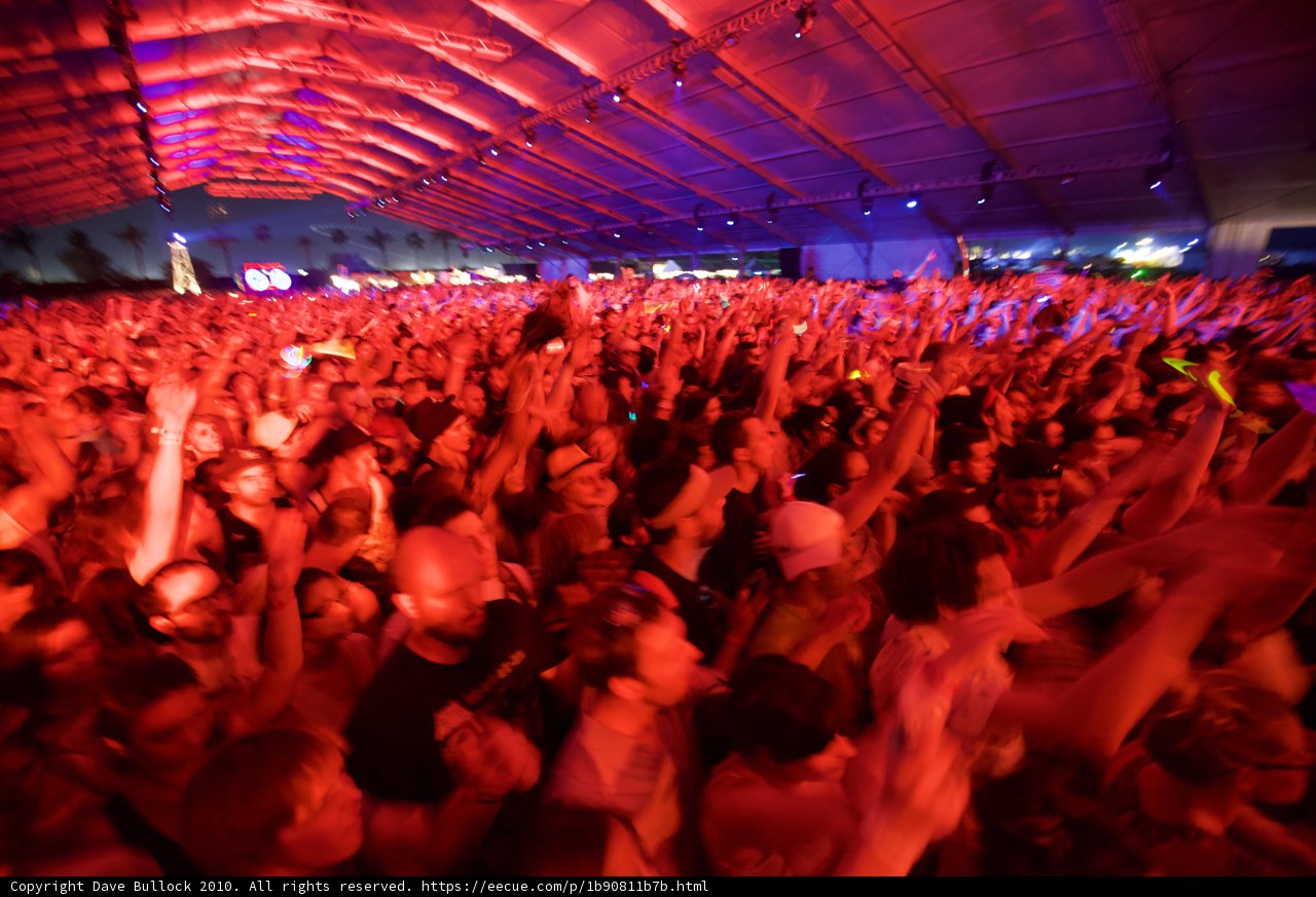 Coachella Crowd Goes Wild
