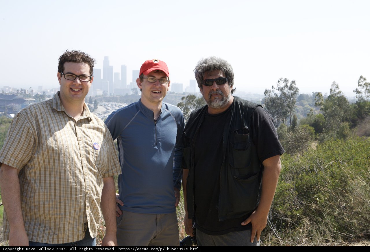Three Friends Enjoying a Day Outdoors