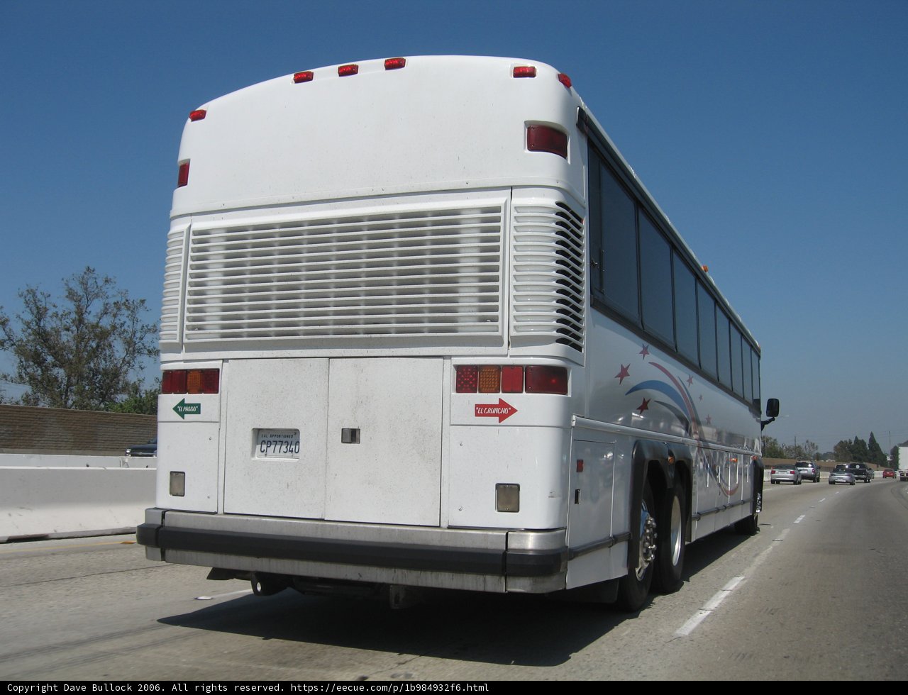 The White Tour Bus