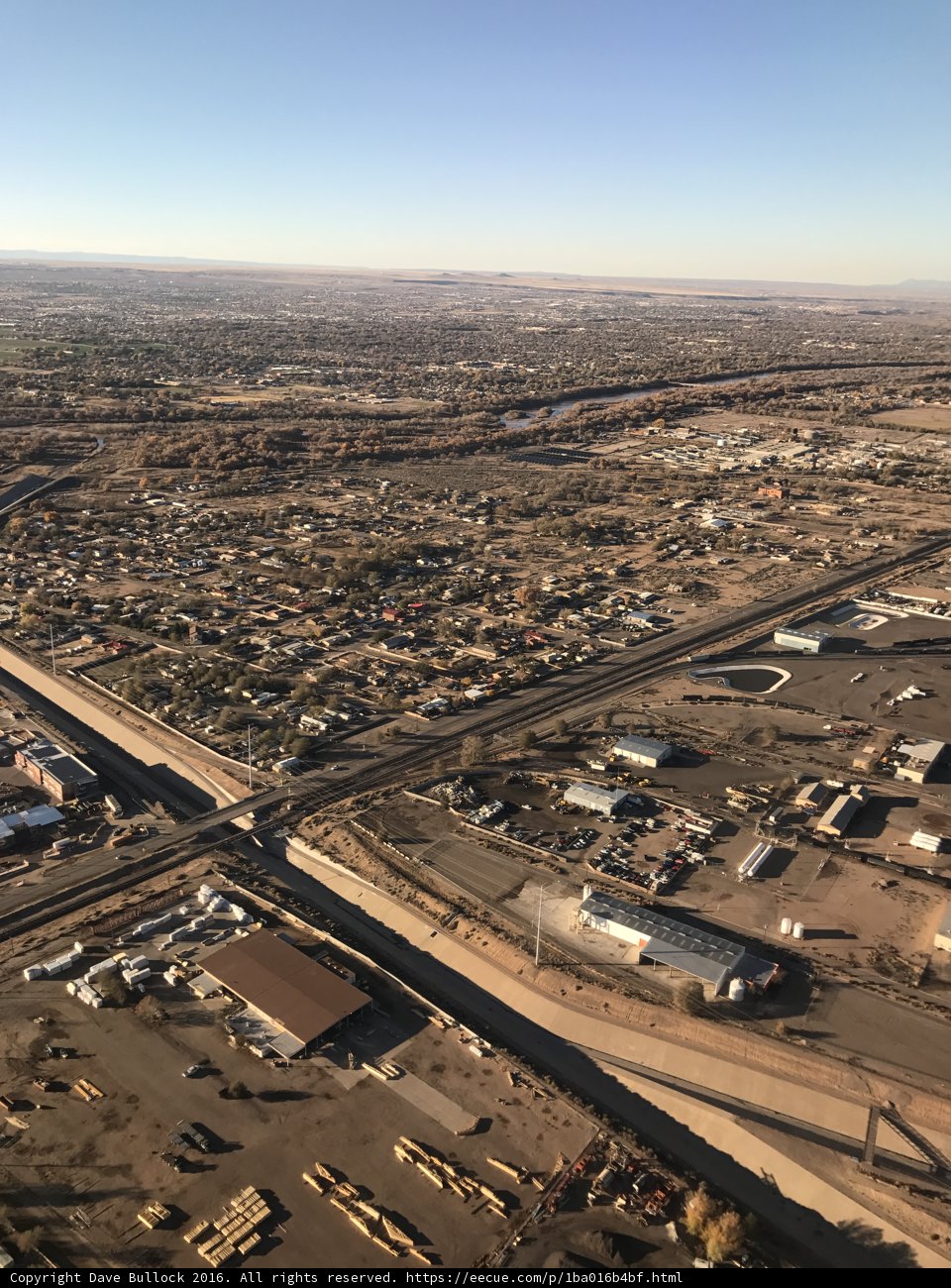Urban Skyline of Albuquerque