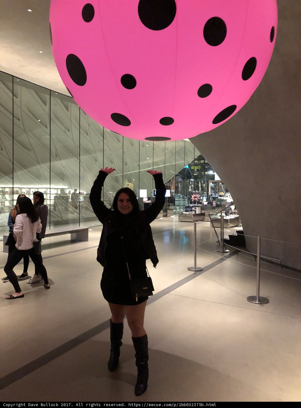 Pink Polka Dot Balloon Fun