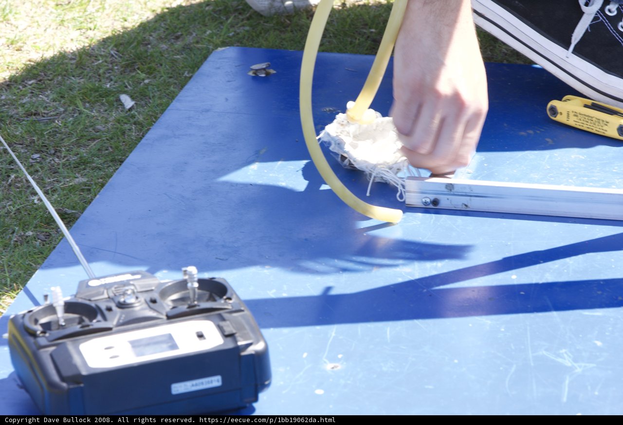 Foam-Cutting Tool in Action