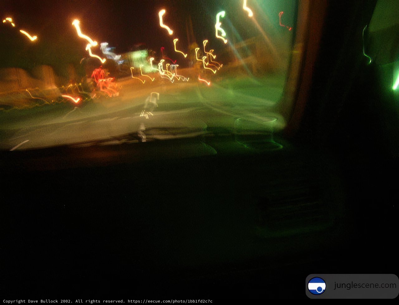 Blurred Night Ride