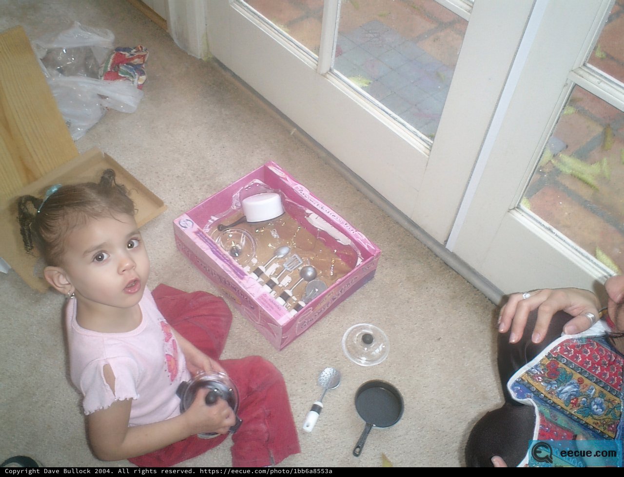 Little Skyela and her Two Boxes