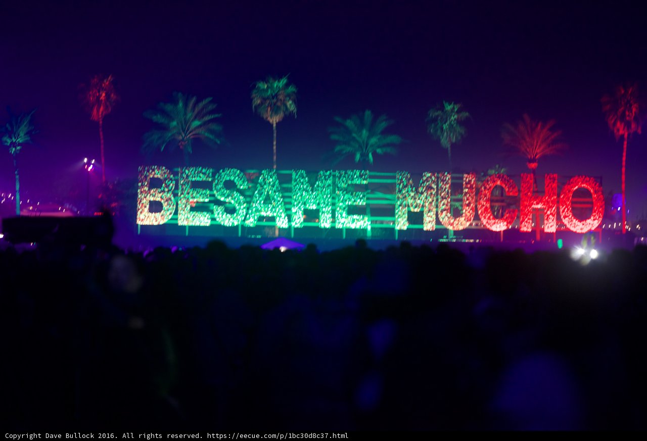Besame Nuevo at Coachella 2015
