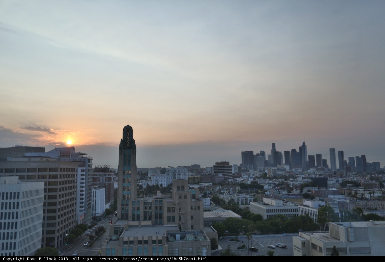 Sunset over the Metropolis