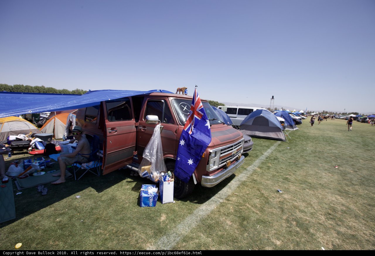 Camping in the Van