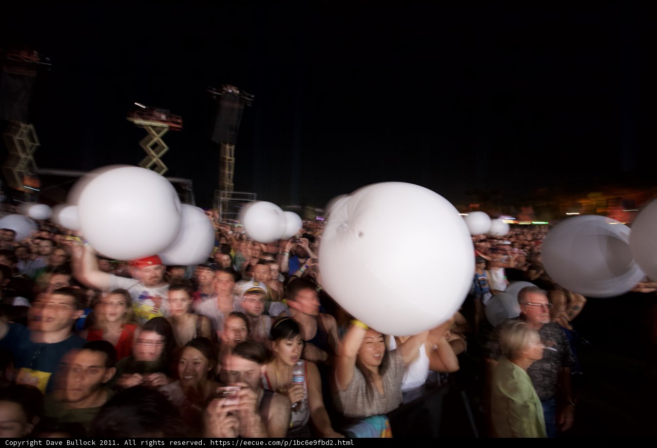 White Balloon Party at Coachella