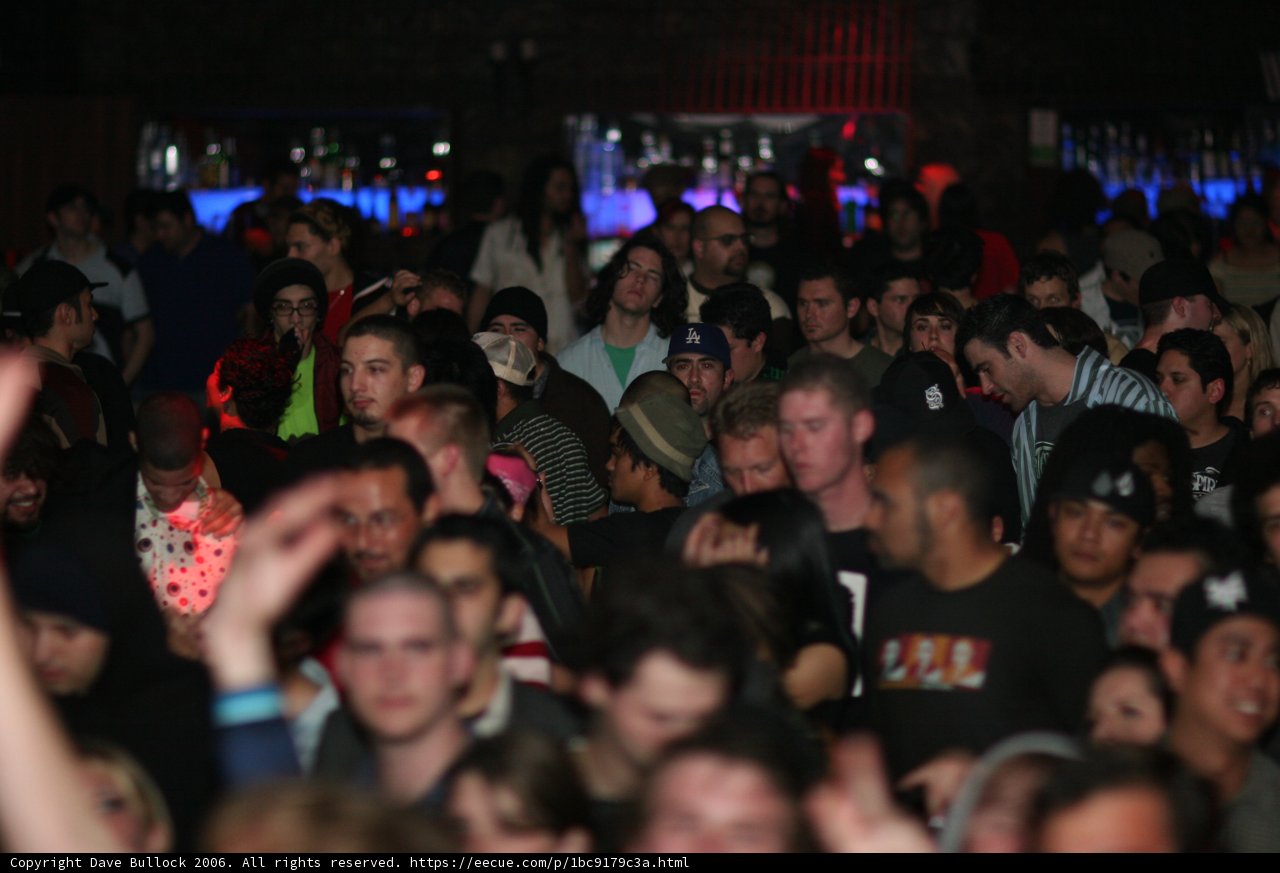 Nightclub Crowd with Carlos Ruiz Zafón