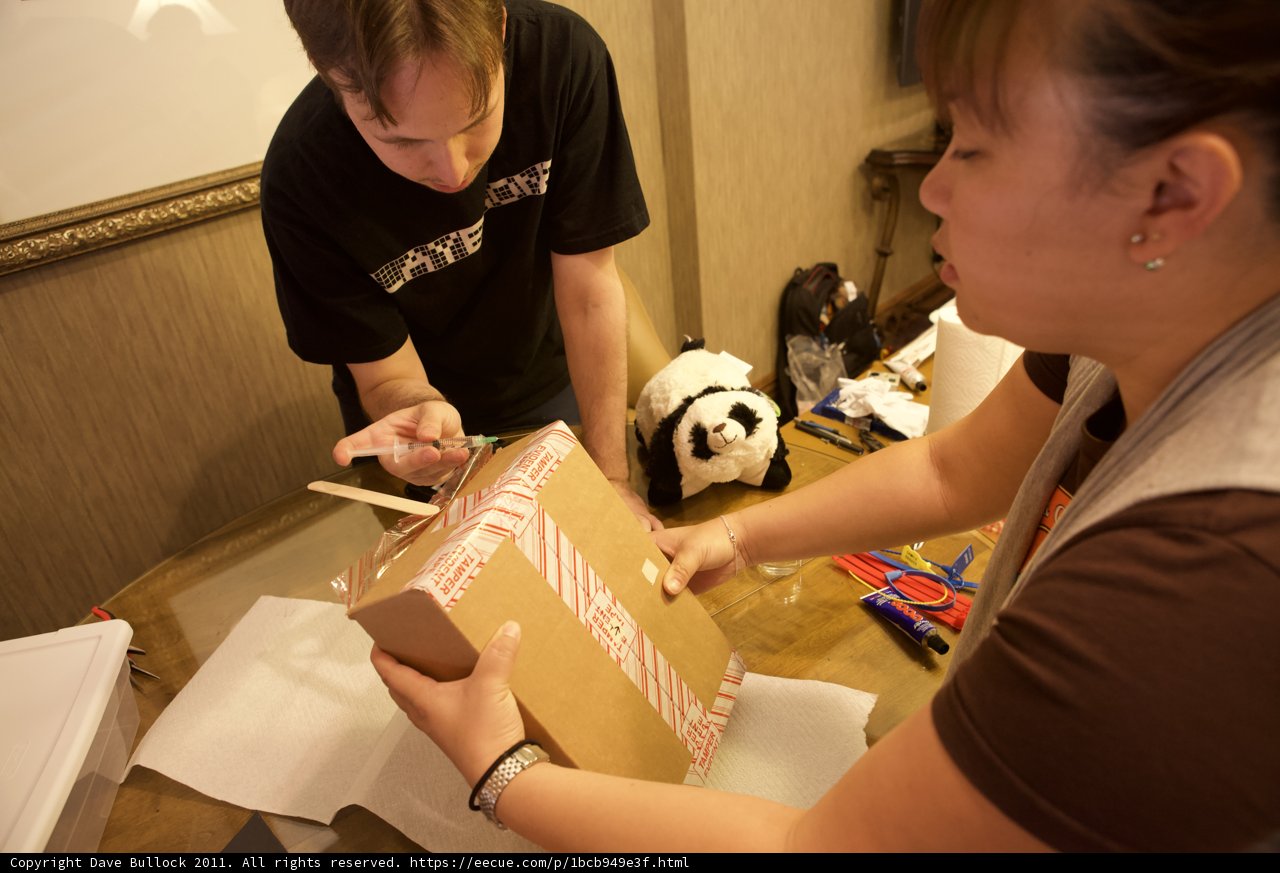 Working on a Mystery Box
