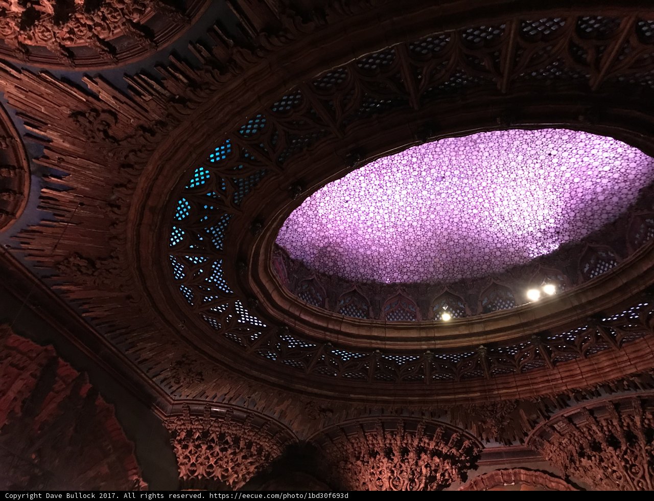 Purple Haze in Architectural Wonder