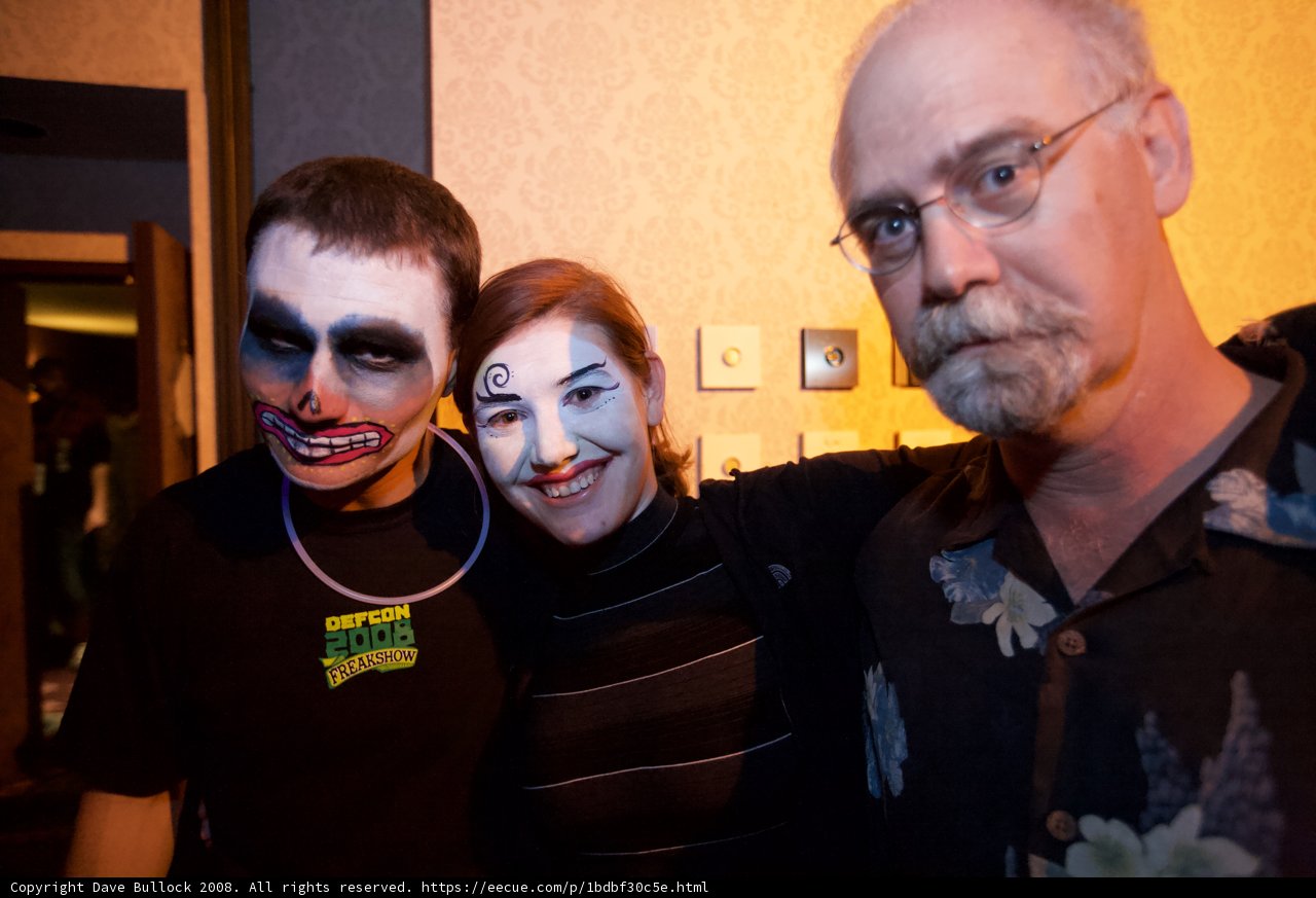 Painted Faces at a Festival