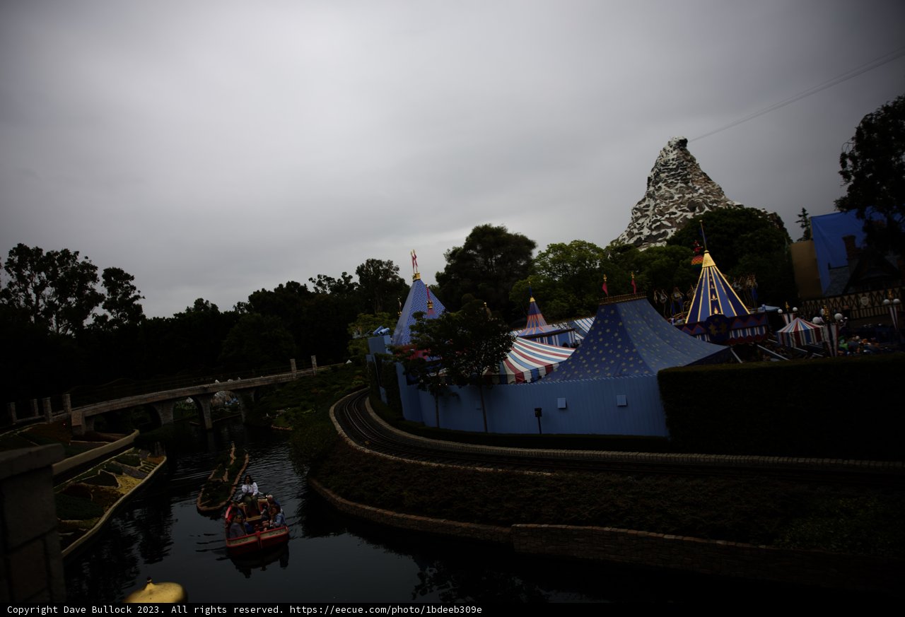 Magical Canal View at Disneyland