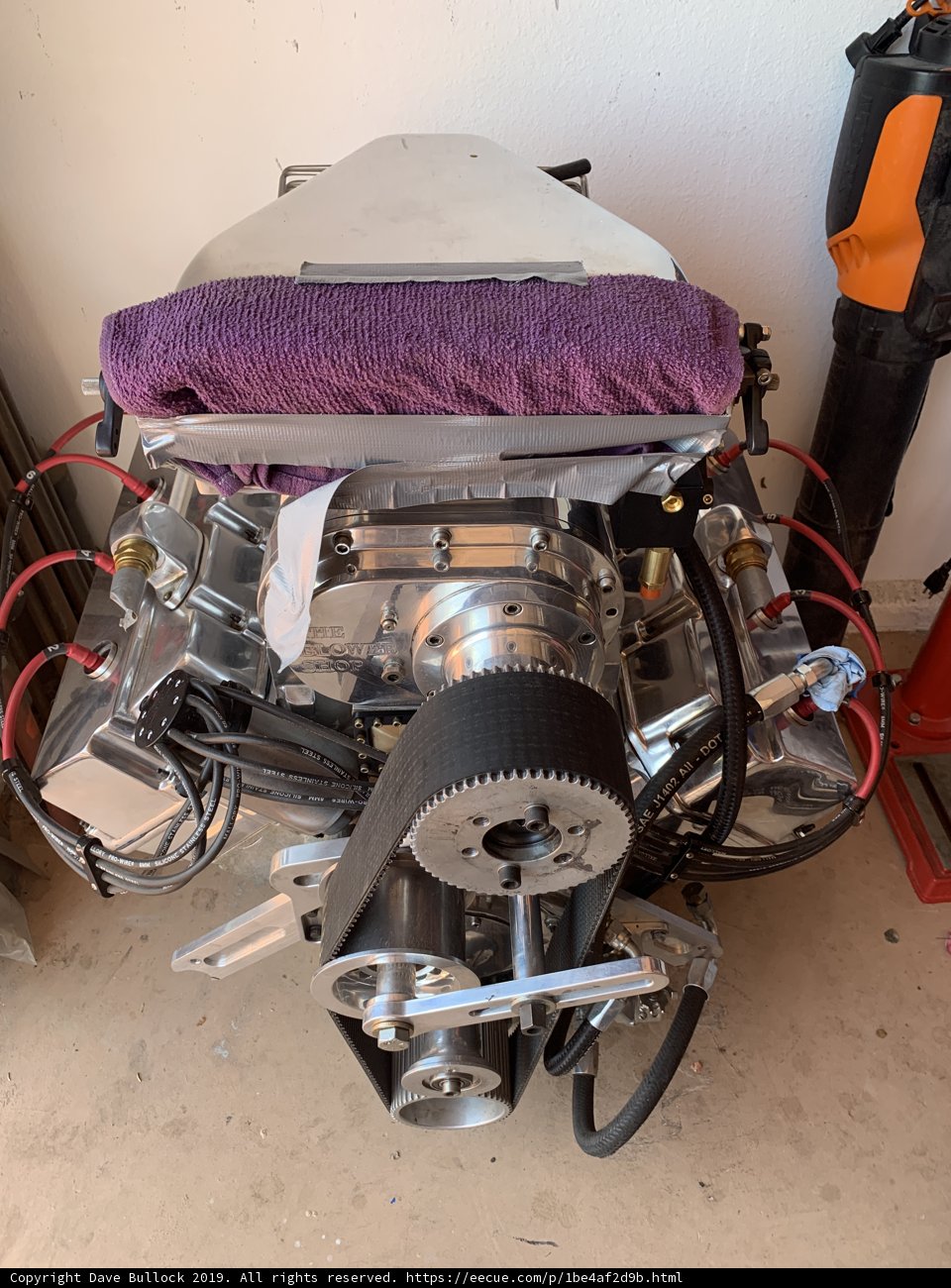 Motor on Top of Car
