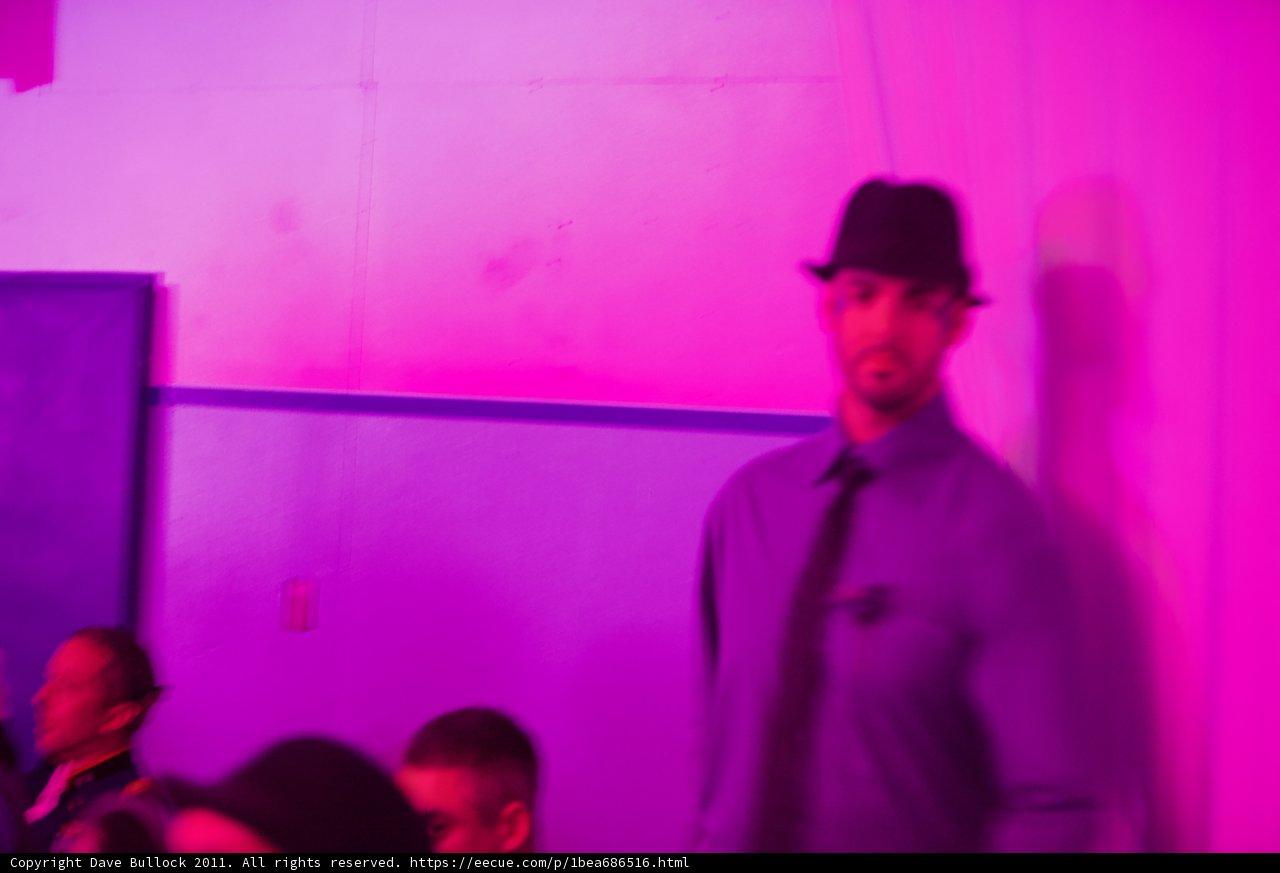 Dapper Dan in Purple Light