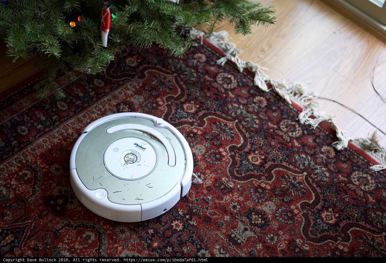 Robot Helper at Christmas Time