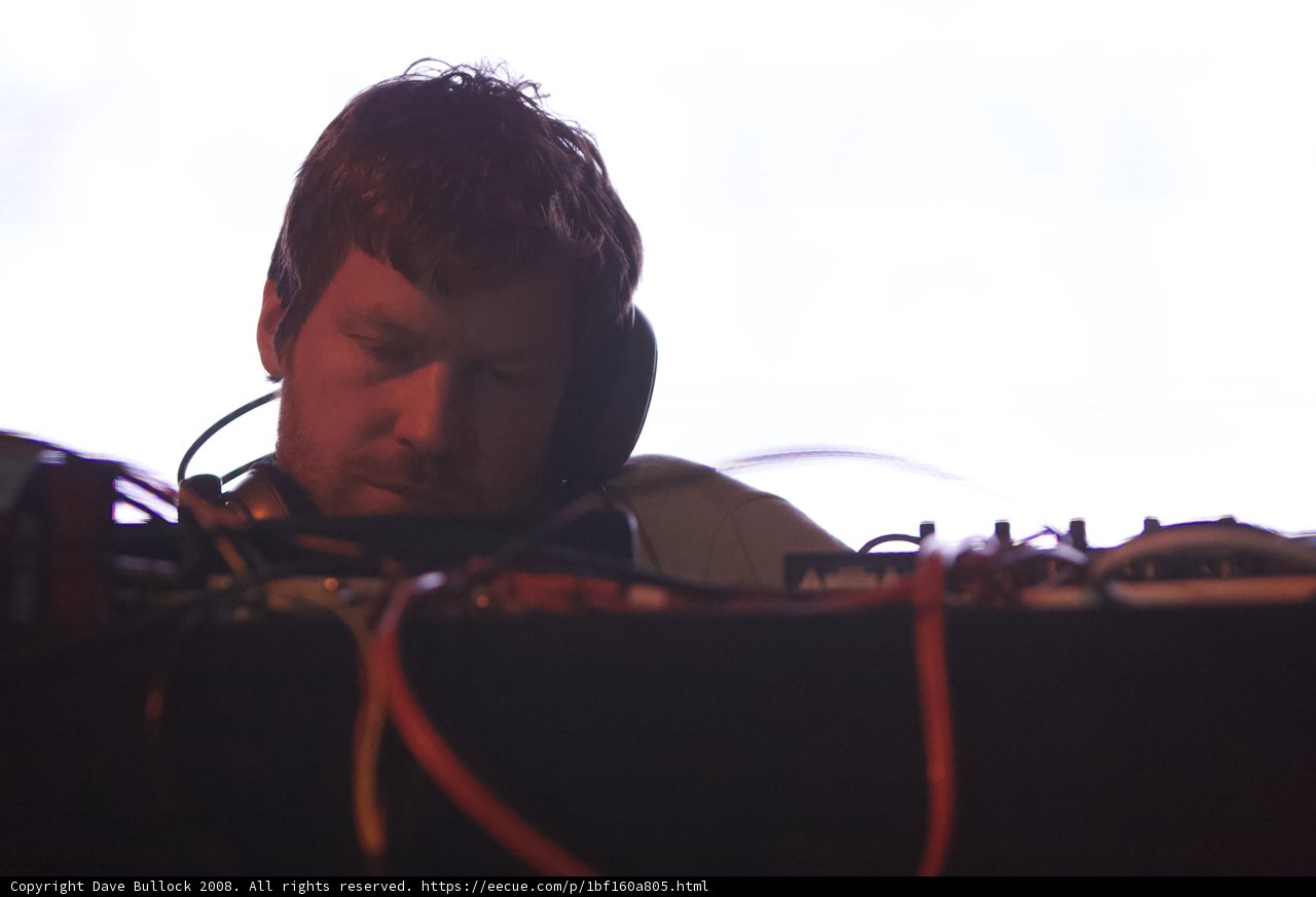 Aphex Twin Entertaining the Crowd at Coachella
