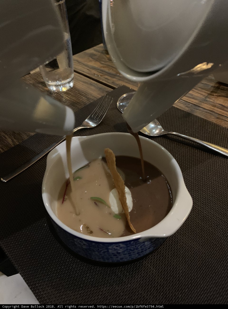 Pouring a Bowl Drink