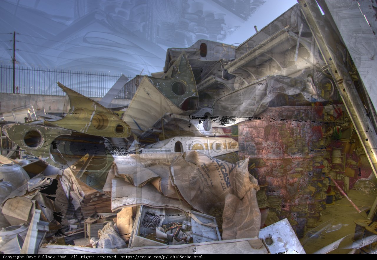 Junkyard at Dusk