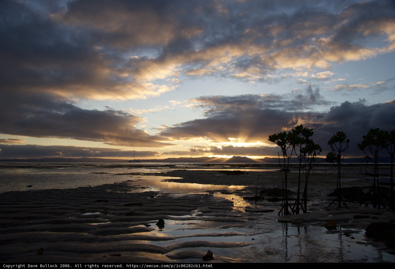 Spectacular Sunset at the Lagoon