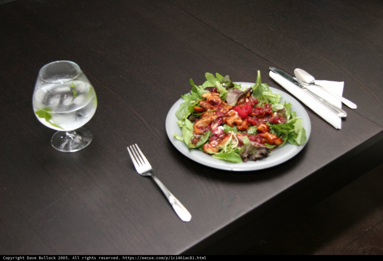 A Delicious Lunch of Arugula Salad and Grilled Vegetables