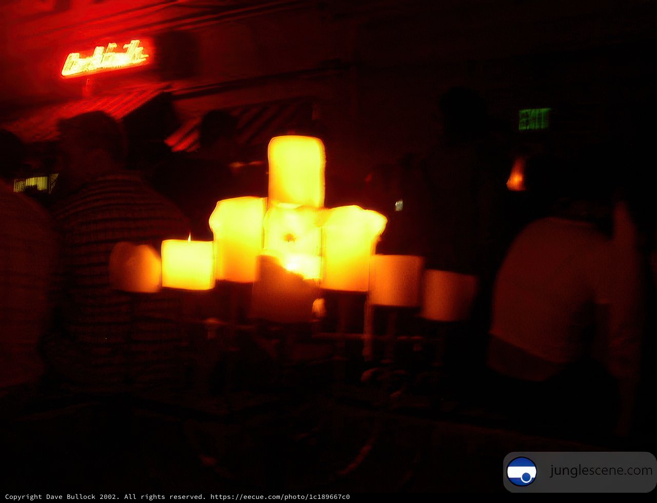 Candlelit Nightclub Gathering