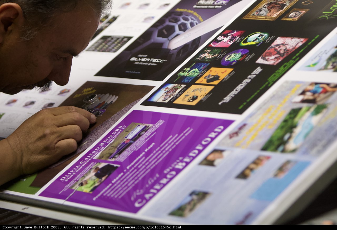 Admiring the Poster
