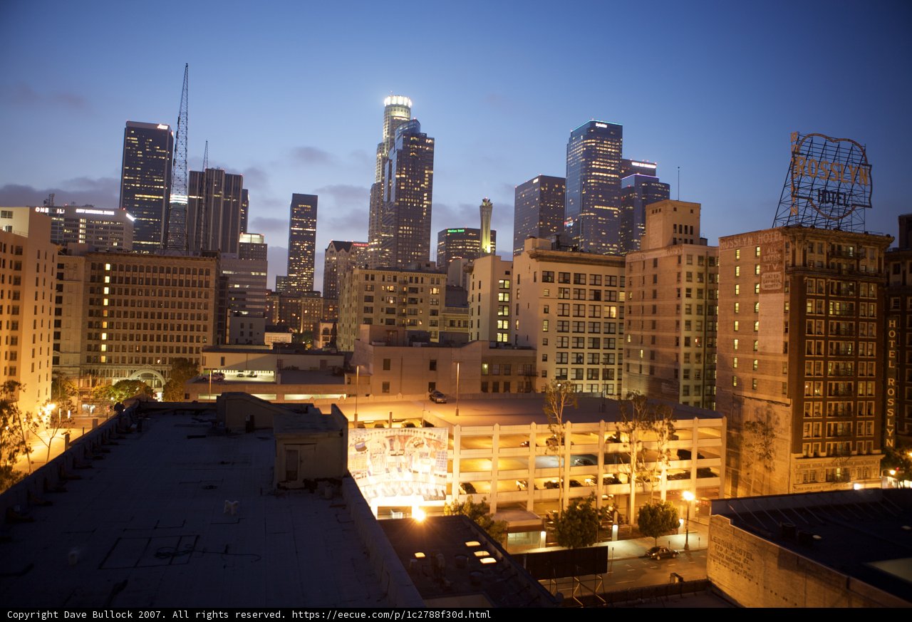 Dazzling Cityscape at Dusk