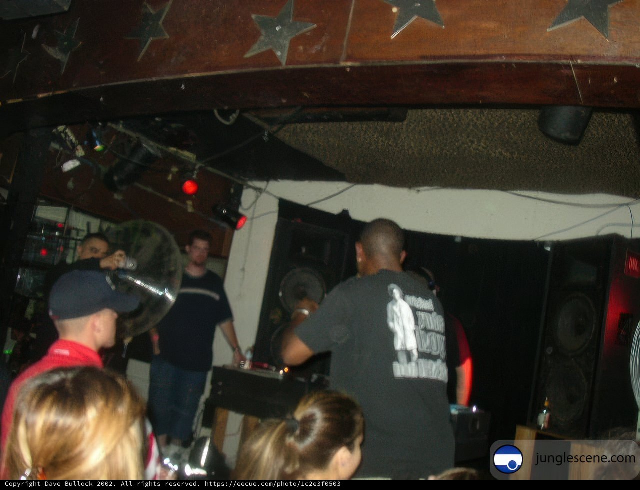 Crowd Goes Wild at Nightclub Performance